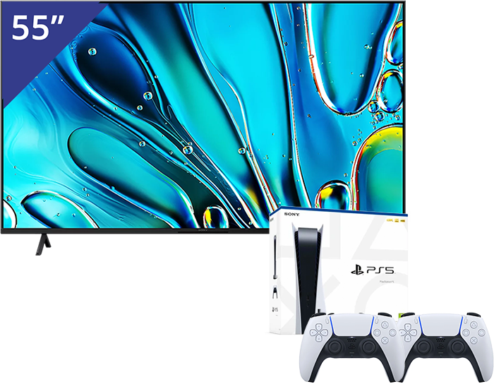 Sony Bravia 55 inch 4K Ultra HD TV + PlayStation 5